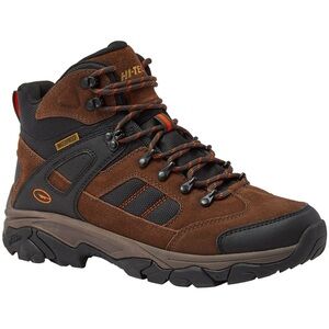Hi-Tec Men's Rugged Brown and Black Boots
